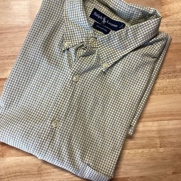 Men’s Ralph Lauren Big‎ & Tall Short Sleeved Button Down - 2XLT - Tall - Picture 1 of 7